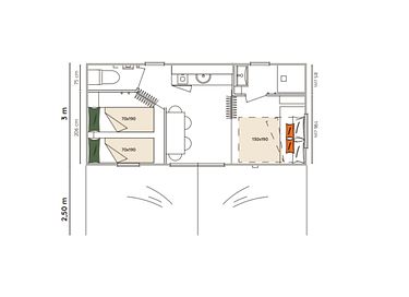 Comfortabele tentlodge met eigen sanitair - 22