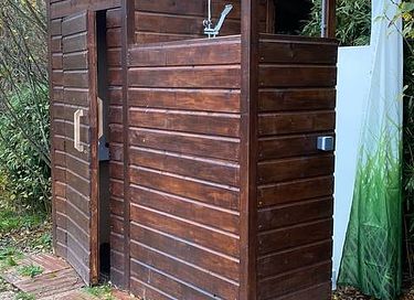 Tiny House mit Terrasse über dem Wasser - 7