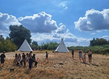 Passer la nuit dans un tipi sur une petite île - 13