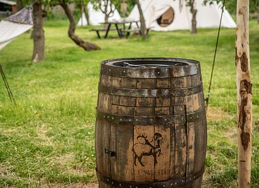 Sleeping in a romantic wine barrel - 15