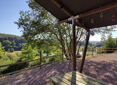 Glampingtent (6p) met prachtig uitzicht - 4