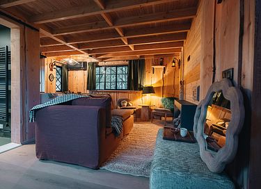 Treelodge with sauna in the Ardennes in Durbuy (Bomal-sur-Ourthe)