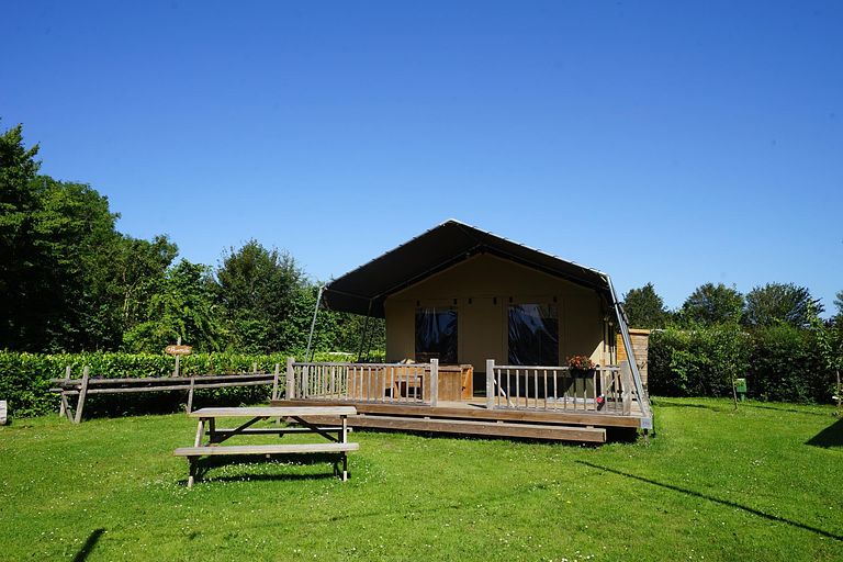 Safari tent (6p) on a park in North Holland - 1