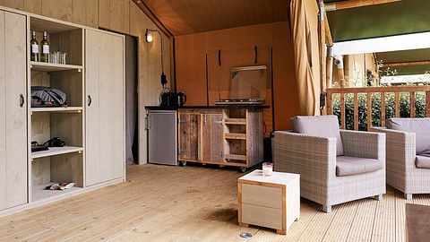 Leuke glampingtent in Italië voor 5 personen - 5