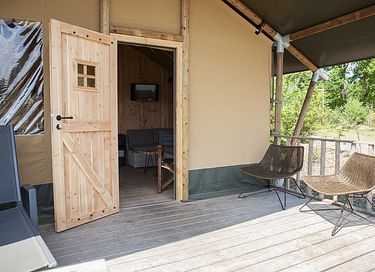 Luxe safaritent aan het water voor 6 personen - 4