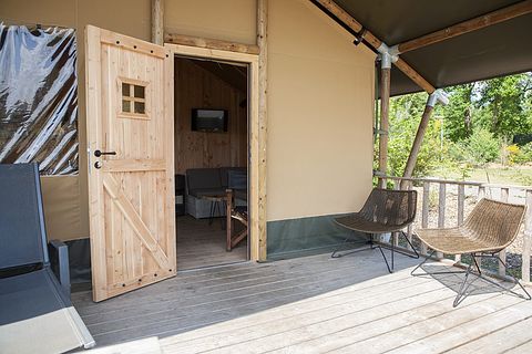 Luxe safaritent aan het water voor 6 personen - 4