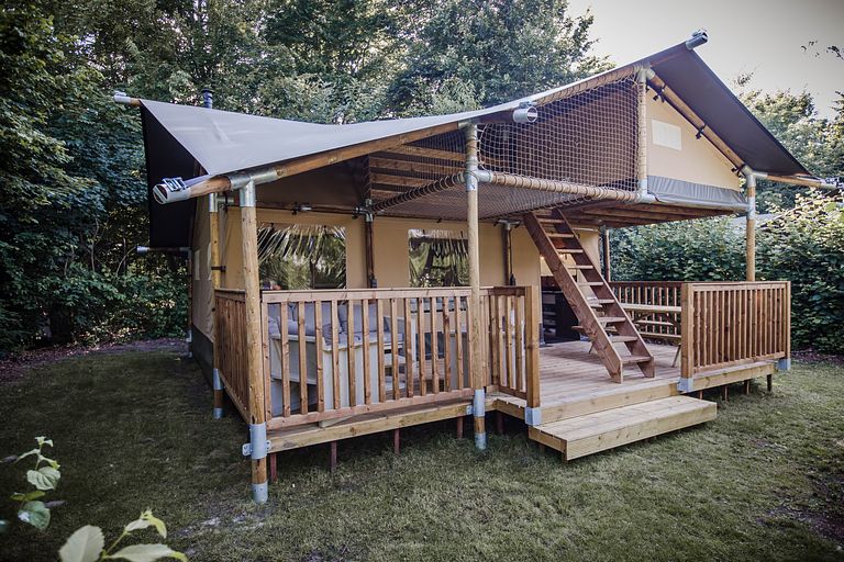 Luxe glamping tent voor 8 personen in België - 1