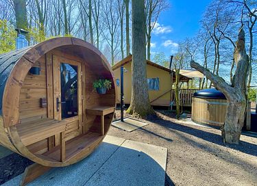 Wellness safaritent (6p) met sauna én hottub - 5