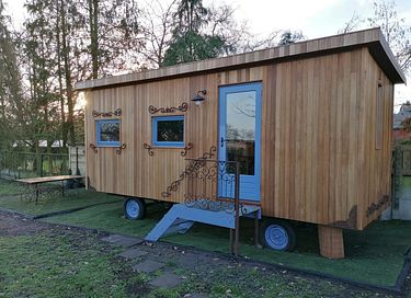 Origineel overnachten in een unieke woonwagen - 1