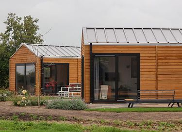 2-person lodge with sauna
