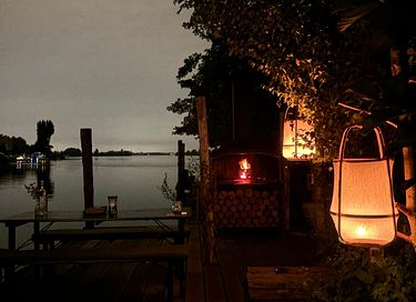 Uniek privé-eiland met tiny house & salonboot - 25