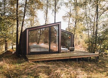 Luxe cabin op de top van een heuvel - 4