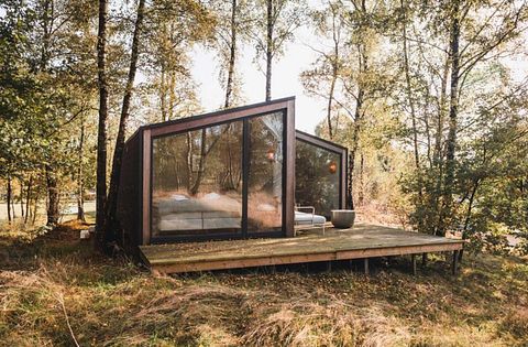 Luxe cabin op de top van een heuvel - 4