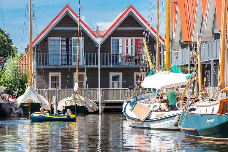 Sfeervol vakantiehuis (4p) in een jachthaven - 1