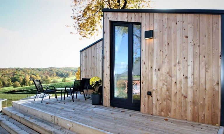 Vakantiehuisje met terras en uitzicht - 1