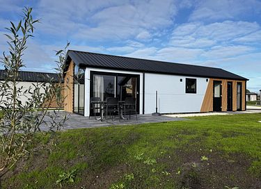4-persoons chalet bij een meer in Overijssel