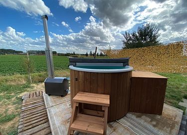 Glamping dome met hottub en uitzicht - 2