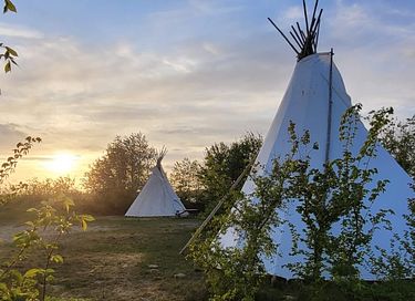 Passer la nuit dans un tipi sur une petite île - 11