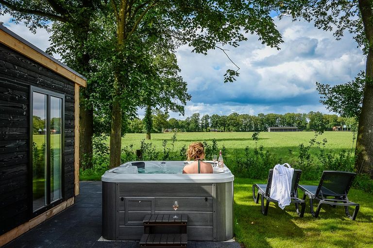 Pavillon de bien-être - jacuzzi, sauna et douche solaire - 1