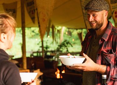 Glamping Bell tent on nice estate - 13