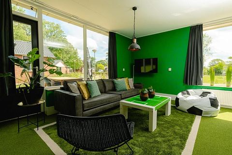 Bungalow unique pour enfants sur le thème du football - 5
