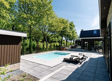 Luxuriöse Gruppenunterkunft mit privatem Innenpool - 42