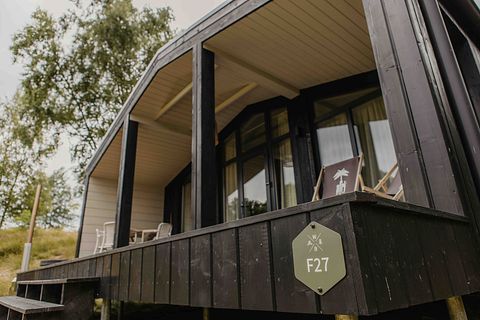 Logement de vacances (4p) avec bain à remous dans la nature - 4