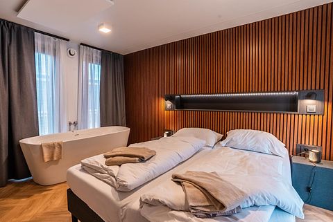 Romantisch chalet met ligbad - 2
