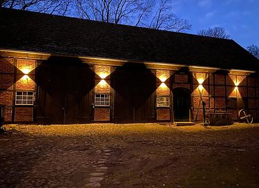 Historische watermolen in groene omgeving - 46