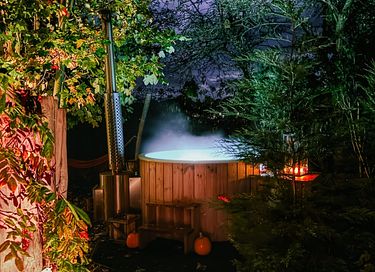 Casetta nel bosco con giardino wellness privato - 26