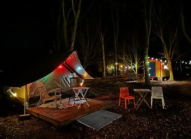 Safaritent op een eco-camping in Groningen - 9