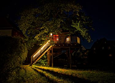 Prachtige boomhut in een oude kersenboom - 20