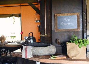 Luxuriöses Safarizelt für 6 Personen in Callantsoog - 6
