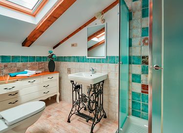 Villa met zoutwaterzwembad en zeezicht - 29