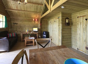 Cottage op een gezellige camping in Brabant - 4