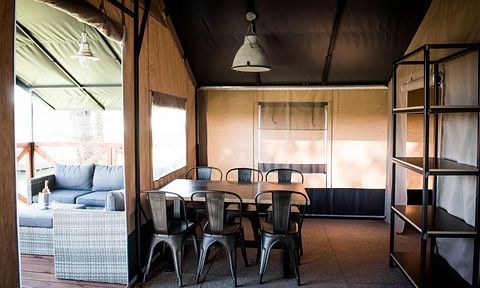 Tente de glamping pour 5 personnes avec vue panoramique - 5