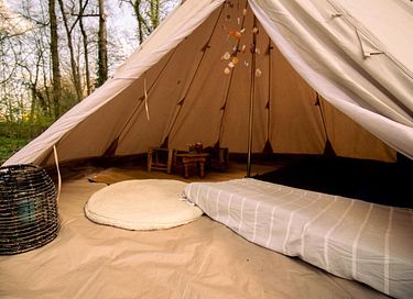 Meditatie en Yoga glamping in het bos - 5