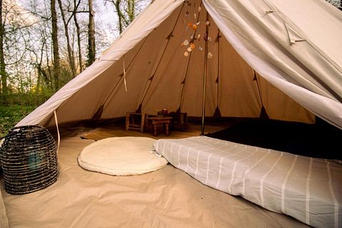 Meditatie en Yoga glamping in het bos - 5