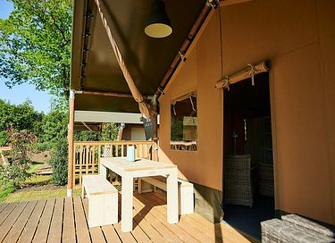 Villatent met privé sanitair op de Veluwe - 15