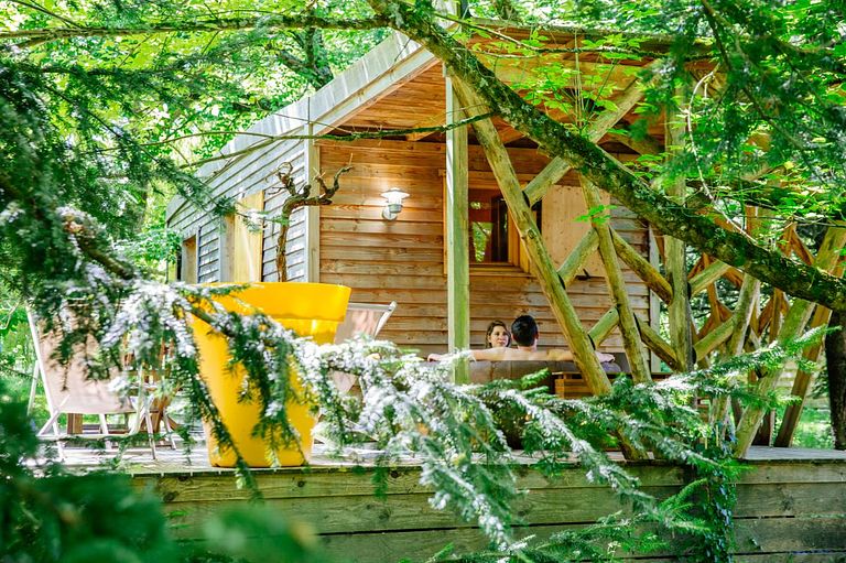 Nature Cabin with Private Hot Tub - 1