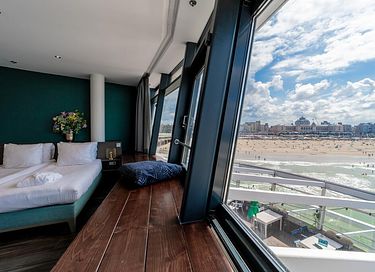 Sea view suite at the pier in Scheveningen