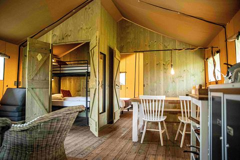 Safari tent on an organic farm - 2