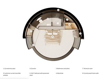 Einzigartige Design-Kabine für 2 Personen - 33