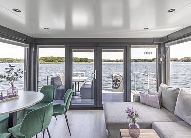 Husbåd med hottub på vandet - 5