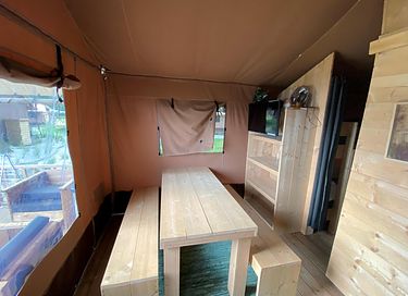 Glamping tent near the beach and a lake - 3
