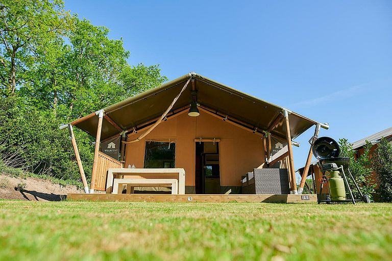 Villatent met privé sanitair op de Veluwe - 1