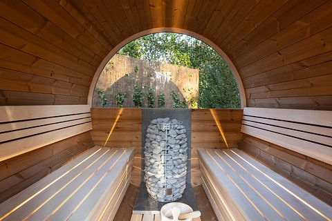 Lodge with private wellness under the trees - 5