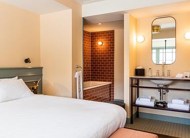 Luxe design kamer in bijzonder hotel  - 5