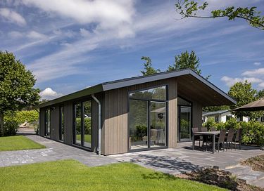 tiny house moderne dans un beau parc de vacances