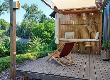 Knus tiny house met sauna in mooie omgeving - 14